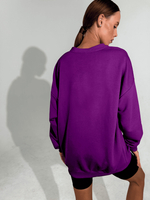 Свитшот женский оверсайз хлопок толстовка