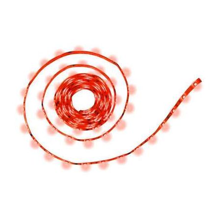 Лента светодиодная PLS 5050/30-12V Red 7.2Вт/м красн. IP65 (уп.5м) JazzWay 327613