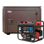Генератор бензиновый SUNREKA G6500EAX с кожухом Geon 1200 RAL 8019