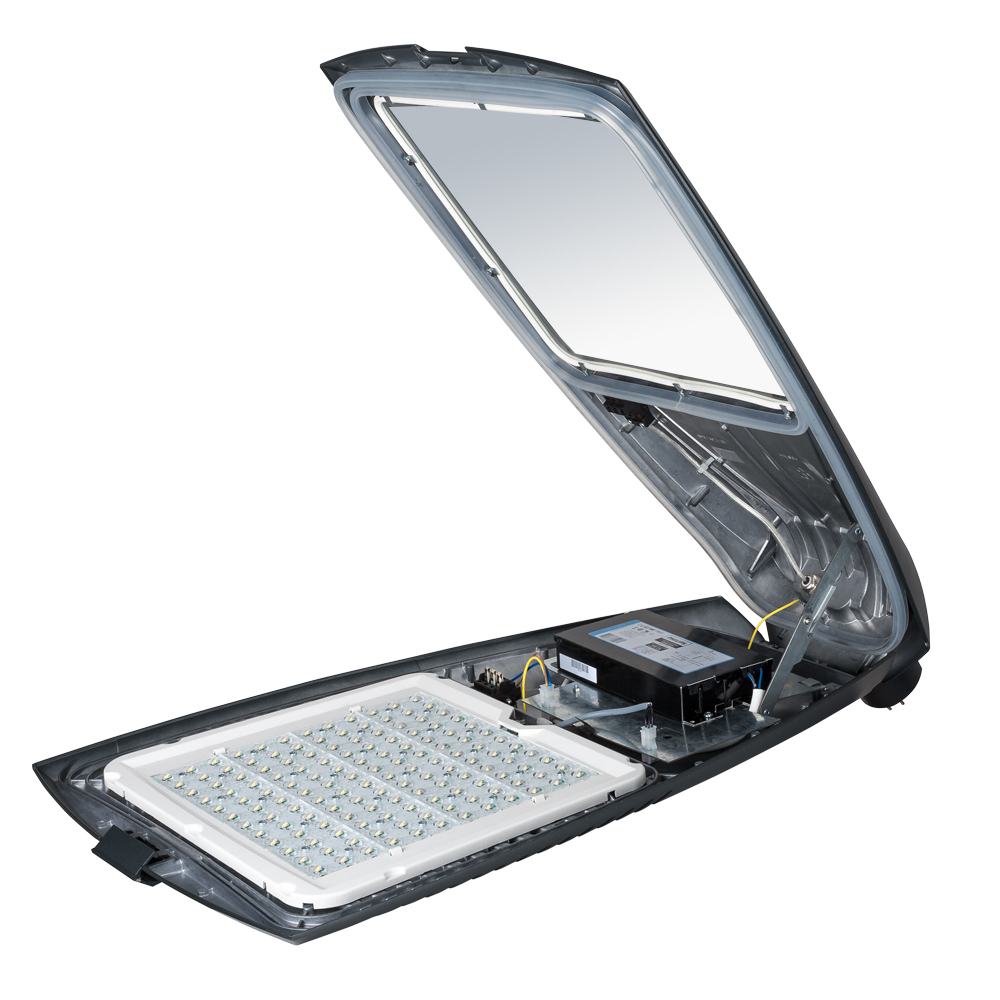 Светильник ДКУ Урбан L LED-200-ШБ/У50 (740/RAL7040/0/ORS3/GEN1) (СТ-1) 30000 лм 4000 К 810х485х124мм IP66 GALAD