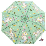 Зонт детский полуавтомат «Ultramarine - Единорожек на луне», 8 спиц, d-85см, длина в слож. виде 68см ●