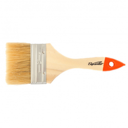 Кисть плоская Slimline 3" (75 мм), натуральная щетина, деревянная ручка Sparta