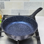 Сковорода 24см Сияние Blue с несъемной ручкой, с2451Bl