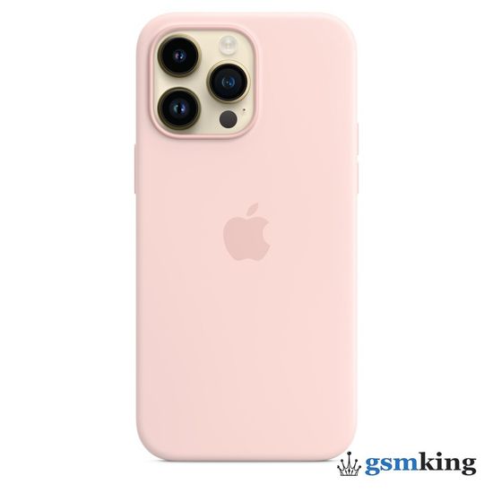 Apple Silicone Case with MagSafe iPhone 14 Pro Chalk Pink (Розовый) MPTH3ZM/A