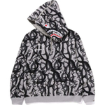 A Bathing Ape Trial Camo Two Face Half Zip Pullover Худи