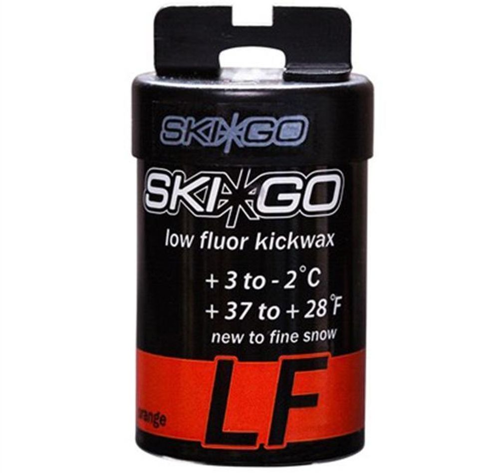 Лыжная мазь SKIGO LF, (+3-2 C), Orange, 45 g (новый снег) арт. 90244