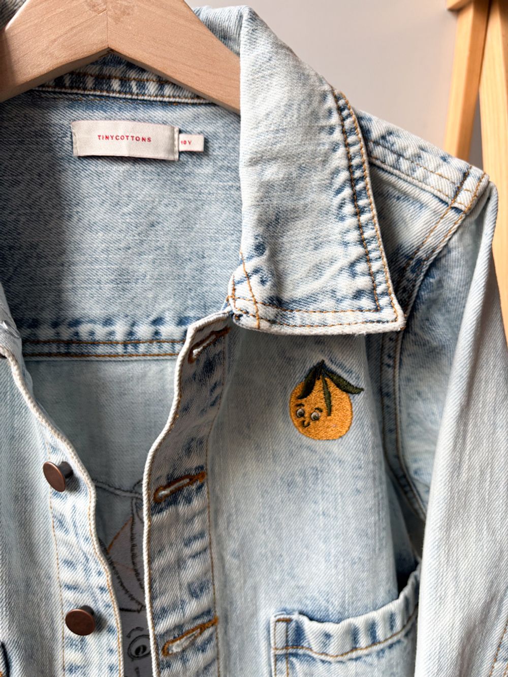 Джинсовая куртка Tinycottons, 140