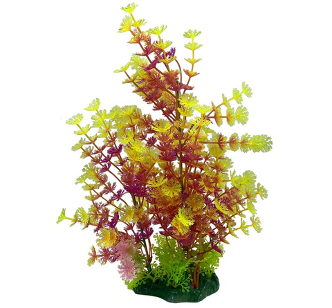 Искусственное аквариумное растение Кустик, 9х28 см