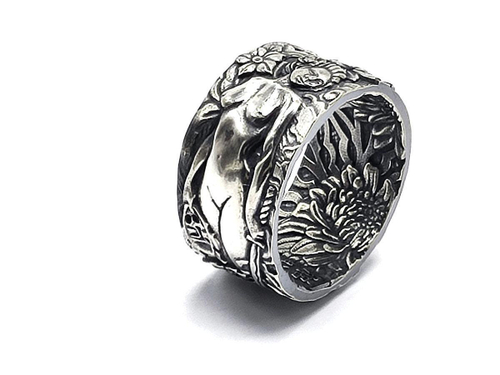 Кольцо из серебра "Irezumi-12" IRZR-12