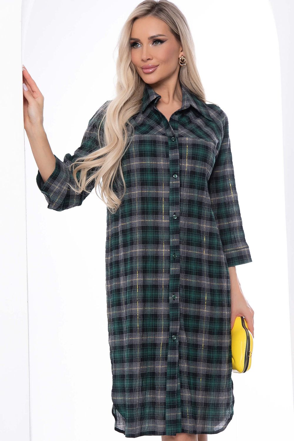 Платье "Амалия" (клетка) П8909 LT Collection