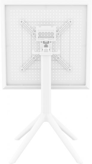 Стол пластиковый складной Sky Folding Table 60 белый Siesta Contract Турция