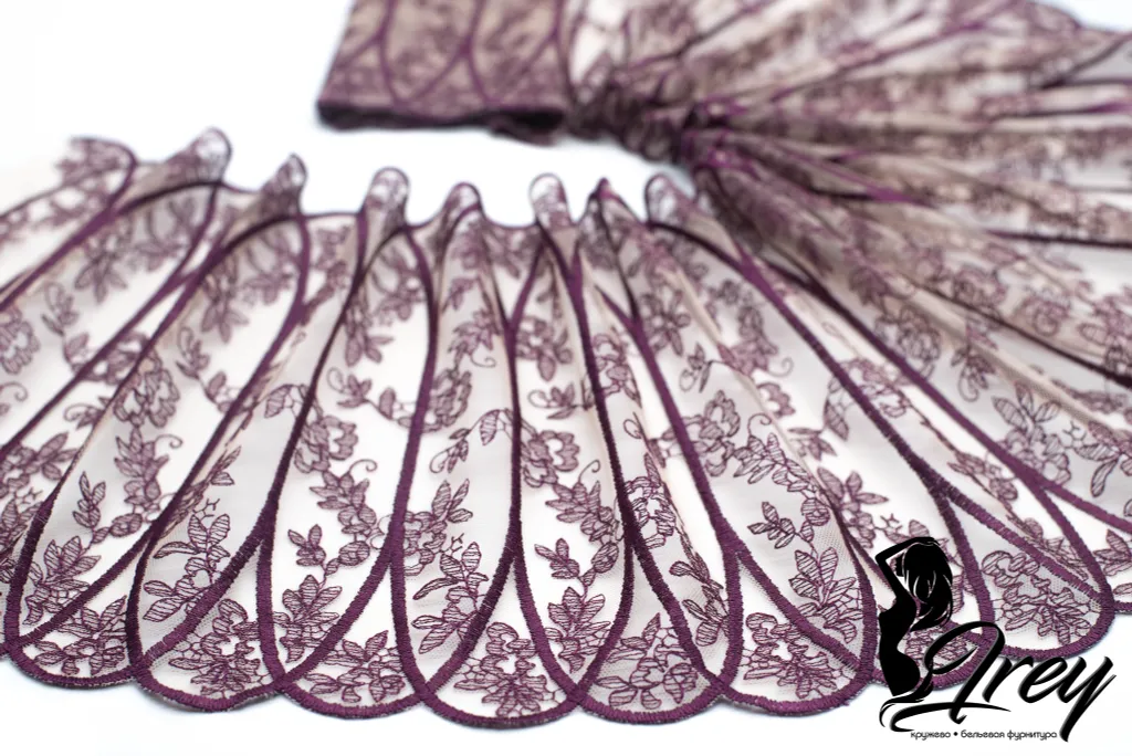 Новинка вышивка на сетке для нижнего белья