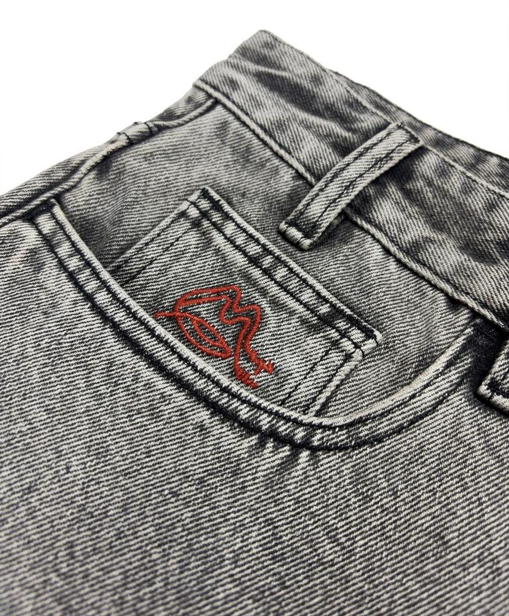 Джинсы Magamaev Bigger M light grey/washed светло-серые