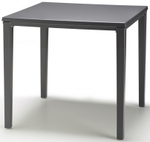 Стол пластиковый обеденный Scab Design Timo, антрацит