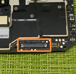 Xiaomi Redmi Note 12 4G (23021RAA2Y) FPC коннектор (зарядки на плату)
