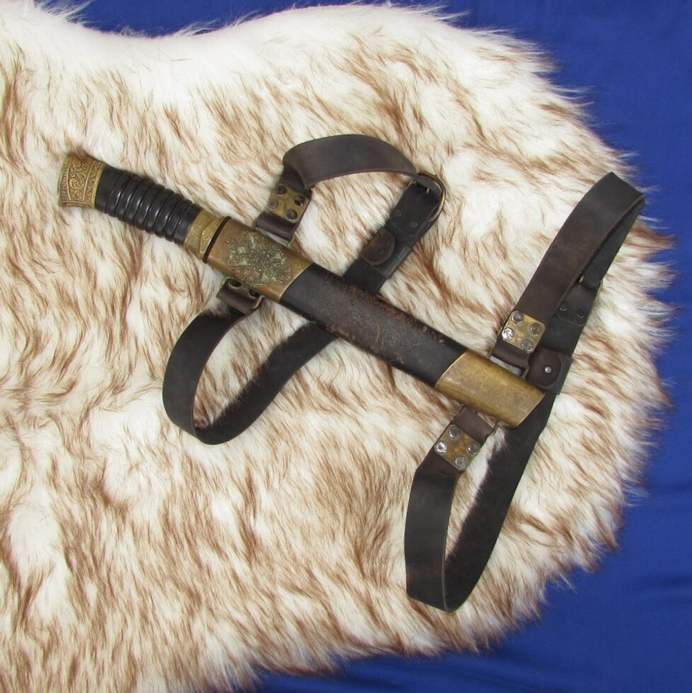 Реплика шашка солдатская Драгунская кованая, образца 1881 года