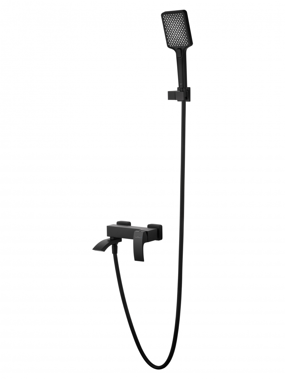 Смеситель для ванны с душем WONZON & WOGHAND FIT, Черный матовый (WW-88639009-MB)