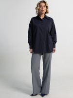 Рубашка хлопковая Рина (темно-синяя) Б15224-53М LT Collection