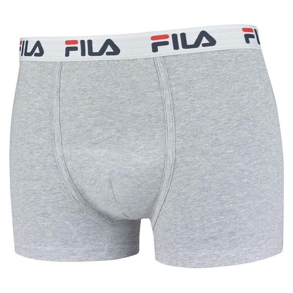 Мужские спортивные боксеры Fila Man Boxer 1 pack - grey