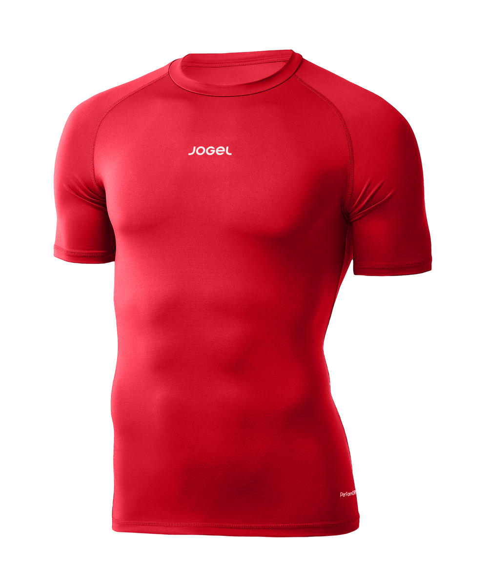 Футболка компрессионная Jogel CAMP 2 PerFormDRY Baselayer SS Tee, красный R2