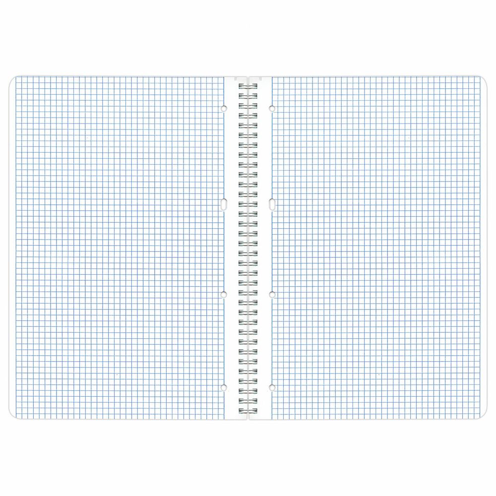 Тетрадь А4, 96 л., BRAUBERG, гребень, клетка, обложка картон, "Military", 404057, 4шт