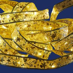 ULD-S1000-100-SCB-3AA WARM WHITE IP20 RIBBON Гирлянда светодиодная Лента на батарейках 3AA не в-к. 10м. 100 светодиодов. Теплый белый свет. Провод медный. TM Uniel