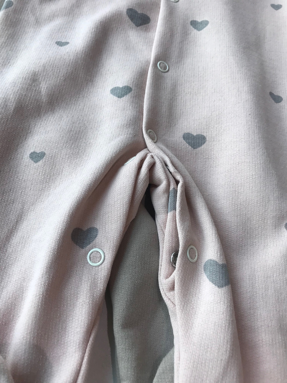 Комбинезон Сердечко (Малышеево) футер Арт: 0204Ф (Размер: 68)