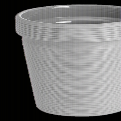 Кашпо для цветов пластиковое 2,35л d-16,5см «Терра» Фраппе