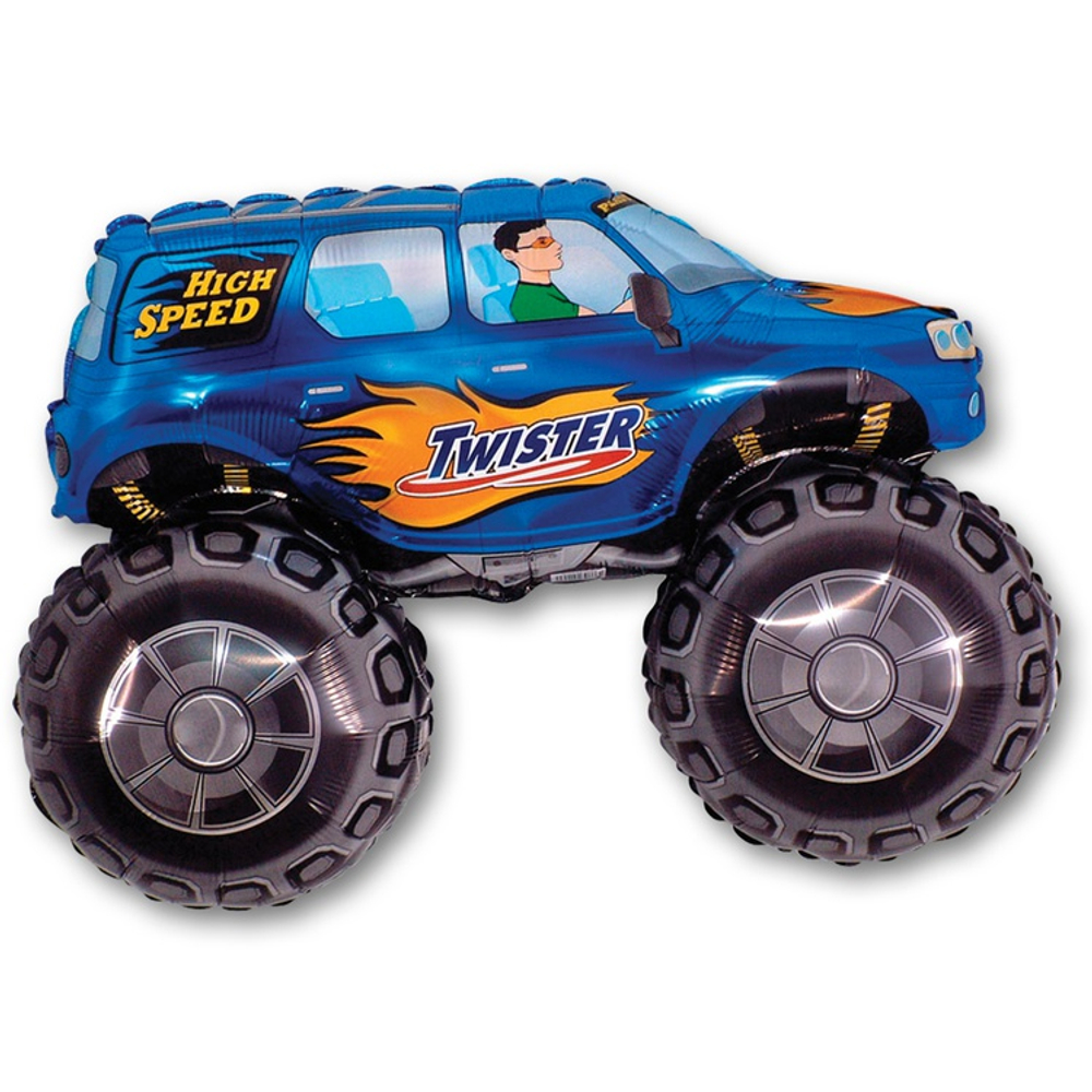 Шар Фольгированный Внедорожник синий (Синий)