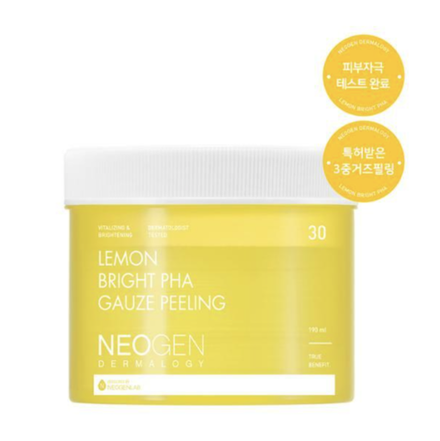 NEOGEN Пилинг-пэды с лимоном для сияния кожи Bio-Peel Gauze Peeling Lemon