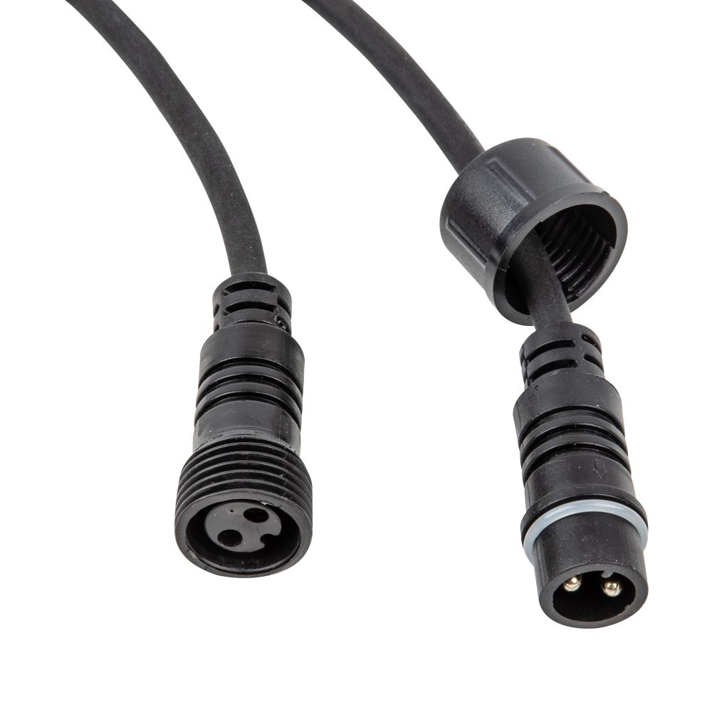 UDL-K230 6-E27-5M IP54 BLACK BELT-LIGHT GREENHOUSE Гирлянда для освещения теплиц. 5м + 3м сетевой шнур. 6 подвесов 1м с патроном E27. шаг 100см. Чёрная. TM Uniel