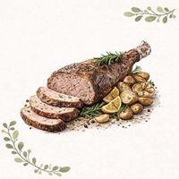 Запеченное мясо