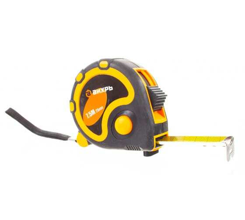 Рулетка 7,5мх25мм Вихрь (7,5 метра)