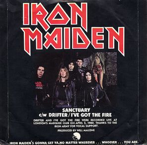 Iron Maiden / Sanctuary (7" Vinyl Single)