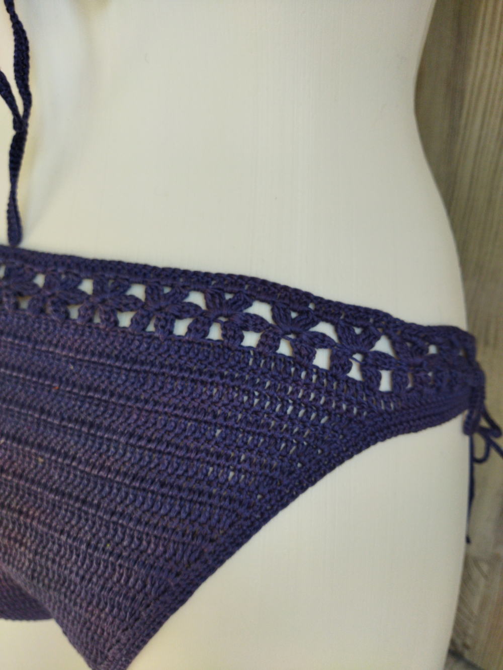 Вязаный купальник