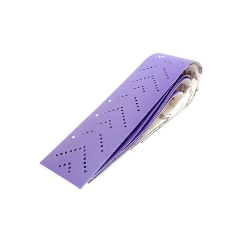 Полоски шлифовальные абразивные CERAMAX PURPLE FILM 70*420 мм multiholes P80, шт.