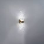 737672 Бра ACRILE 8W LED 1100LM G ЗОЛОТО/ПРОЗРАЧНЫЙ 2700/4200/6400K