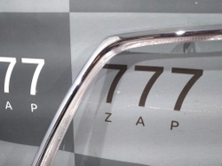 Молдинг решетки радиатора Mitsubishi Outlander 2 (XL) 09-13 Новое  6400C902