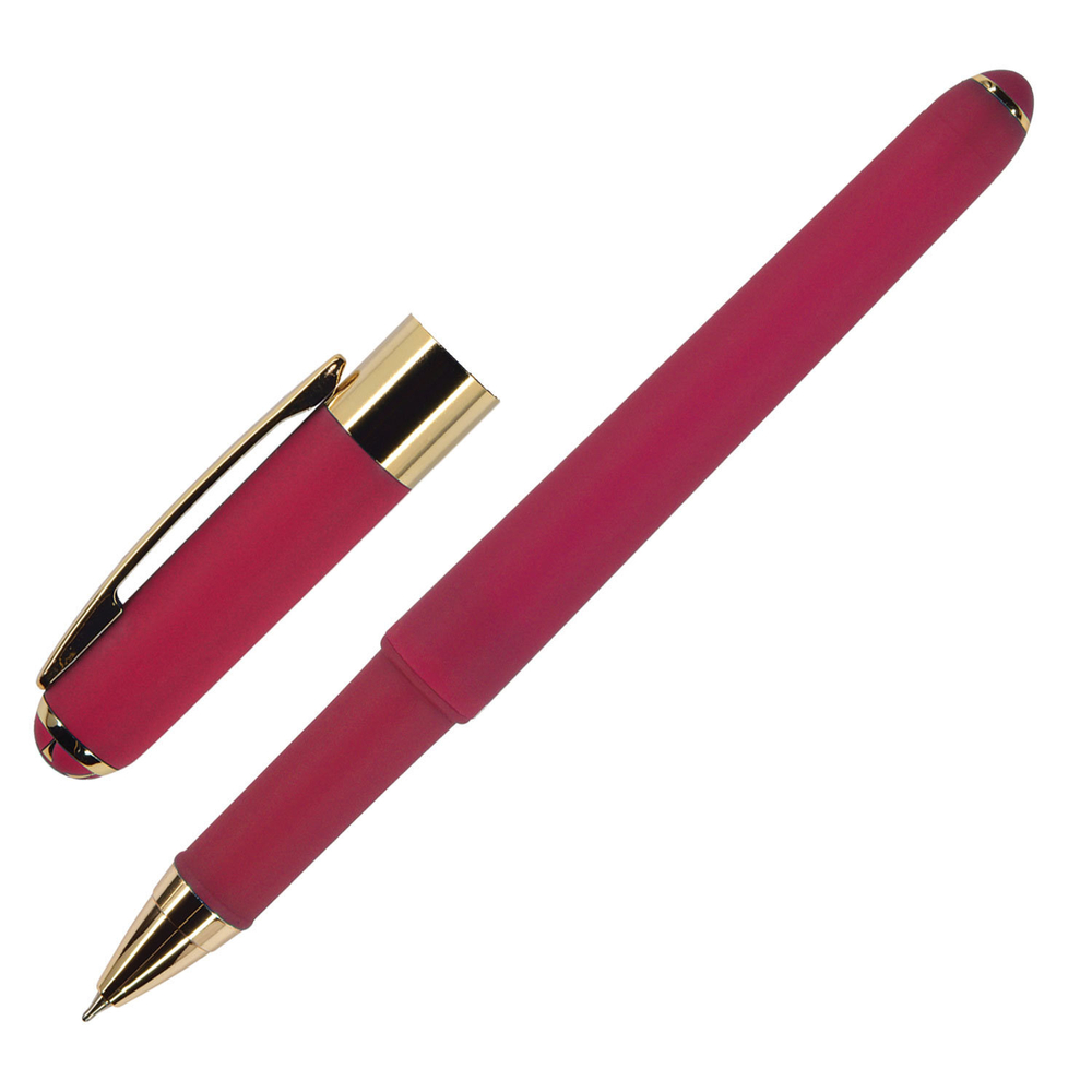 Ручка шариковая Bruno Visconti "Monaco" синяя, 0,3мм, пурпурный корпус