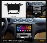 Магнитола для Ford Galaxy / S-Max 2006-2015 (климат) - Carmedia OL-9210-2 QLed, Android 12, TS10, CarPlay, 4G SIM-слот