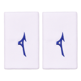 Напульсник теннисный Mizuno Wristband Long - белый