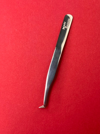 Пинцет Mari Lashes Shop Мини Топорик 7мм