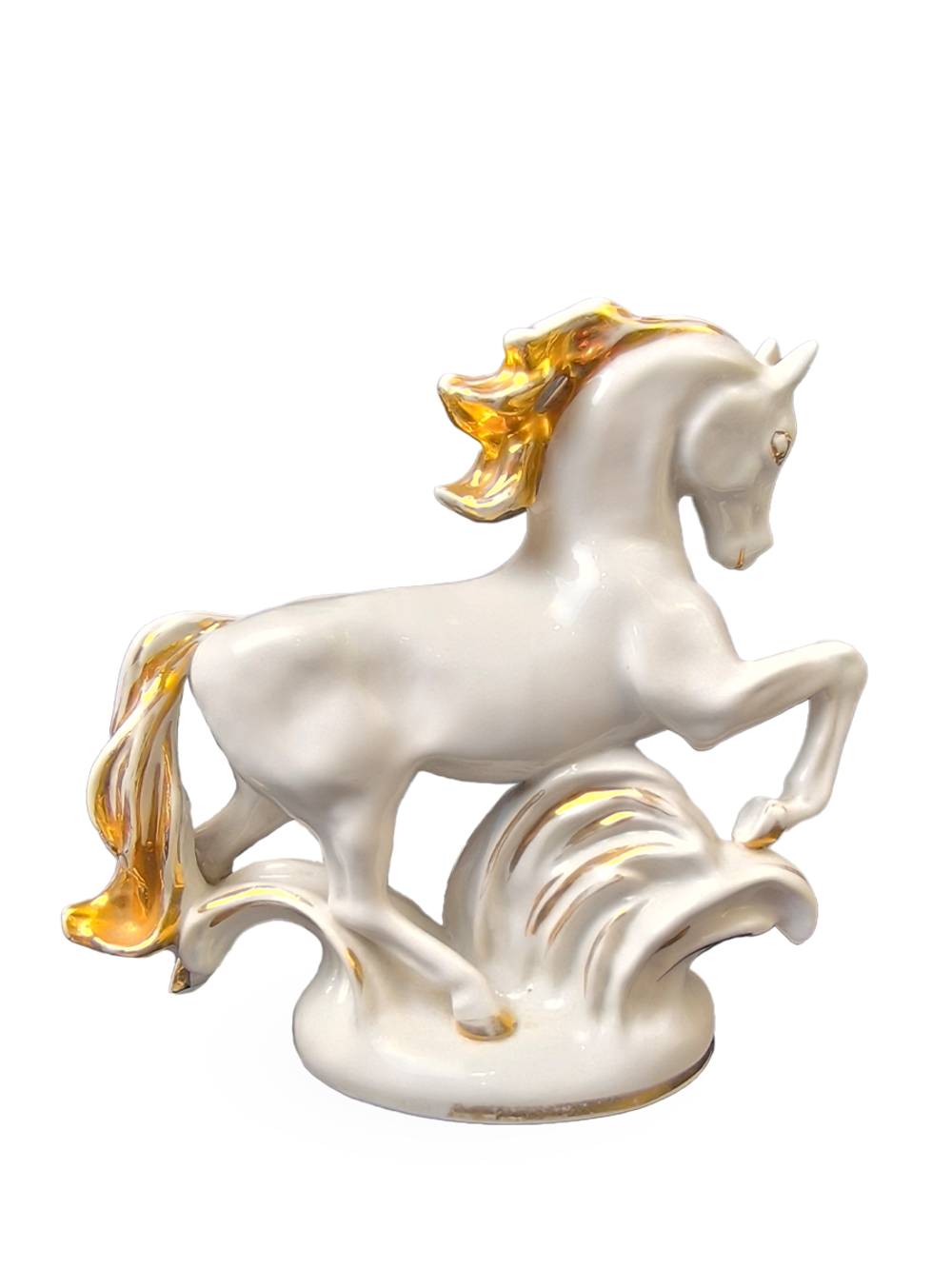 Фарфоровая статуэтка "Конь-огонь" ЛФЗ