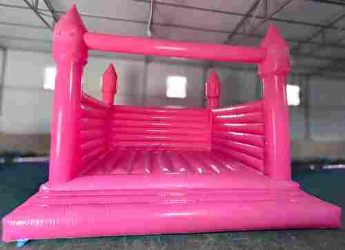 Розовый надувной батут – фотозона и реквизит для свадебных торжеств и праздников, 5*5*3,5 м