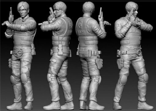 Leon Kennedy Леон Кеннеди Resident Evil Обитель зла Коллекционная Фигурка Аниме