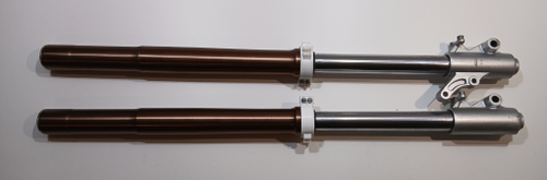 Амортизатор L=840 передний d48x51 (перья, компл.) Мотоцикл Motoland XR250 ENDURO