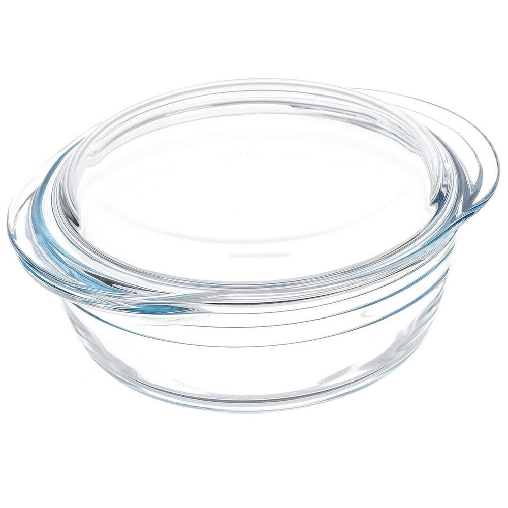 Форма для выпечки стекло, 3 шт, 30х21,35х23,18 см, 2.6,2,1.4 л, с крыш, бесцвет, Pyrex, Essentials,