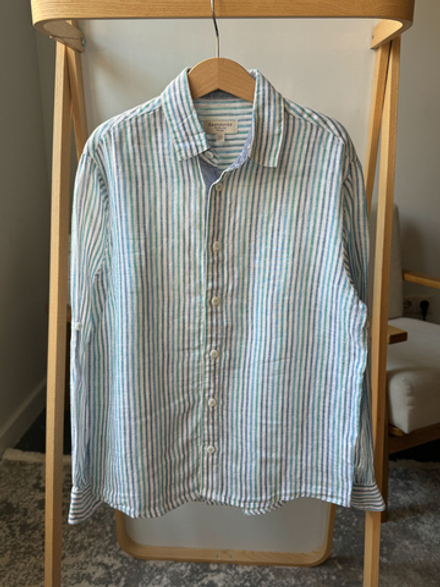 Льняная рубашка Cashmirino, 140