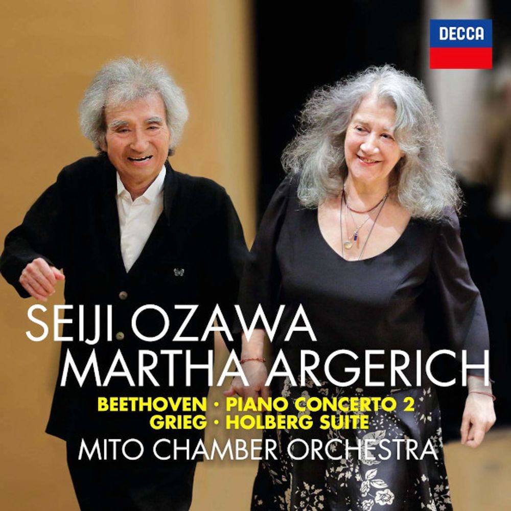 Seiji Ozawa, Martha Argerich, Mito Chamber Orchestra / Beethoven: Piano Concerto 2 - Grieg: Holberg Suite (CD)