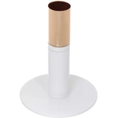 Подсвечник «GLOSS» 8*10 см, Белый/золото